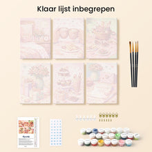 Afbeelding in Gallery-weergave laden, Mini Schilderen op Nummer 15x20cm (6 stuks) - Liefdescadeaus