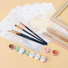 Afbeelding in Gallery-weergave laden, Mini Schilderen op Nummer 15x20cm (6 stuks) - Dagelijkse Liefde