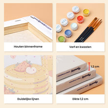 Afbeelding in Gallery-weergave laden, Mini Schilderen op Nummer 15x20cm (6 stuks) - Dagelijkse Liefde