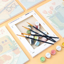 Afbeelding in Gallery-weergave laden, Mini Schilderen op Nummer 15x20cm (6 stuks) - Kleine Vreugdes