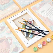 Afbeelding in Gallery-weergave laden, Mini Schilderen op Nummer 15x20cm (6 stuks) - Knusse Liefde