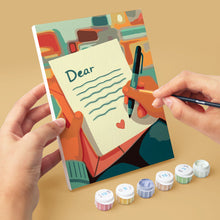 Afbeelding in Gallery-weergave laden, Mini Schilderen op Nummer 15x20cm (6 stuks) - Knusse Liefde