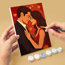 Afbeelding in Gallery-weergave laden, Mini Schilderen op Nummer 15x20cm (6 stuks) - Romantiek en Liefde