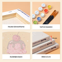 Afbeelding in Gallery-weergave laden, Mini Schilderen op Nummer 15x20cm (6 stuks) - Vintage IJs