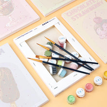 Afbeelding in Gallery-weergave laden, Mini Schilderen op Nummer 15x20cm (6 stuks) - Retro IJs