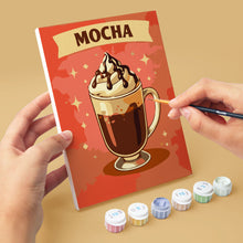 Afbeelding in Gallery-weergave laden, Mini Schilderen op Nummer 15x20cm (6 stuks) - Klassieke Koffie