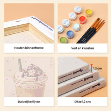 Afbeelding in Gallery-weergave laden, Mini Schilderen op Nummer 15x20cm (6 stuks) - Koffies van de Wereld