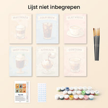 Afbeelding in Gallery-weergave laden, Mini Schilderen op Nummer 15x20cm (6 stuks) - Specialty Koffie