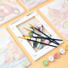 Afbeelding in Gallery-weergave laden, Mini Schilderen op Nummer 15x20cm (6 stuks) - Mediterrane Ontsnapping