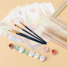 Afbeelding in Gallery-weergave laden, Mini Schilderen op Nummer 15x20cm (6 stuks) - Levendig Spanje