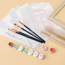 Afbeelding in Gallery-weergave laden, Mini Schilderen op Nummer 15x20cm (6 stuks) - Britse Charme