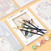 Afbeelding in Gallery-weergave laden, Mini Schilderen op Nummer 15x20cm (6 stuks) - Britse Charme