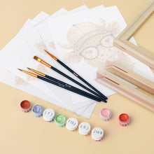 Afbeelding in Gallery-weergave laden, Mini Schilderen op Nummer 15x20cm (6 stuks) - Landelijke Schatjes