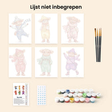 Afbeelding in Gallery-weergave laden, Mini Schilderen op Nummer 15x20cm (6 stuks) - Pastel Boerderijverhalen