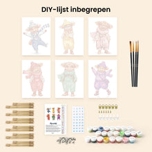 Afbeelding in Gallery-weergave laden, Mini Schilderen op Nummer 15x20cm (6 stuks) - Pastel Boerderijverhalen