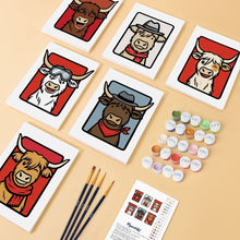 Afbeelding in Gallery-weergave laden, Mini Schilderen op Nummer 15x20cm (6 stuks) - De Moe Crew