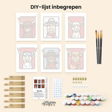 Afbeelding in Gallery-weergave laden, Mini Schilderen op Nummer 15x20cm (6 stuks) - De Moe Crew