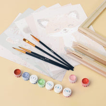 Afbeelding in Gallery-weergave laden, Mini Schilderen op Nummer 15x20cm (6 stuks) - Bosportretten 2