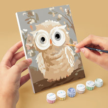 Afbeelding in Gallery-weergave laden, Mini Schilderen op Nummer 15x20cm (6 stuks) - Bosportretten 2