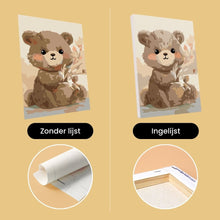 Afbeelding in Gallery-weergave laden, Mini Schilderen op Nummer 15x20cm (6 stuks) - Bosportretten 2