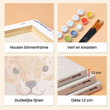 Afbeelding in Gallery-weergave laden, Mini Schilderen op Nummer 15x20cm (6 stuks) - Wildlife Portretten 2