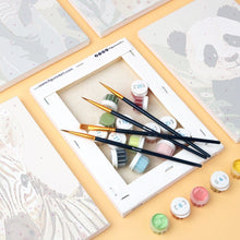 Afbeelding in Gallery-weergave laden, Mini Schilderen op Nummer 15x20cm (6 stuks) - Wildlife Portretten 3