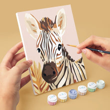 Afbeelding in Gallery-weergave laden, Mini Schilderen op Nummer 15x20cm (6 stuks) - Wildlife Portretten 3