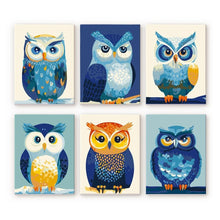 Afbeelding in Gallery-weergave laden, Mini Schilderen op Nummer 15x20cm (6 stuks) - Kleurrijke Nachtwacht