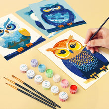 Afbeelding in Gallery-weergave laden, Mini Schilderen op Nummer 15x20cm (6 stuks) - Kleurrijke Nachtwacht