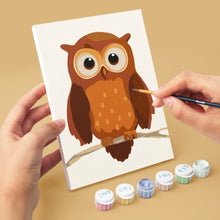 Afbeelding in Gallery-weergave laden, Mini Schilderen op Nummer 15x20cm (6 stuks) - Boswachters
