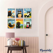 Afbeelding in Gallery-weergave laden, Mini Schilderen op Nummer 15x20cm (6 stuks) - Perfecte Dagen