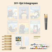Afbeelding in Gallery-weergave laden, Mini Schilderen op Nummer 15x20cm (6 stuks) - Perfecte Dagen