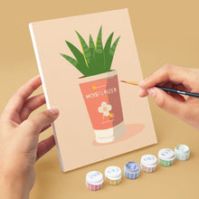 Afbeelding in Gallery-weergave laden, Mini Schilderen op Nummer 15x20cm (6 stuks) - Dagelijkse Plantenpotten