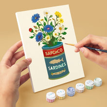 Afbeelding in Gallery-weergave laden, Mini Schilderen op Nummer 15x20cm (6 stuks) - Bloeiende Flessen
