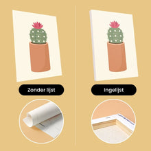 Afbeelding in Gallery-weergave laden, Mini Schilderen op Nummer 15x20cm (6 stuks) - Schattige Cactuscollectie 1