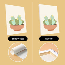 Afbeelding in Gallery-weergave laden, Mini Schilderen op Nummer 15x20cm (6 stuks) - Schattige Cactuscollectie 2