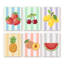 Afbeelding in Gallery-weergave laden, Mini Schilderen op Nummer 15x20cm (6 stuks) - Zonnige Fruitset