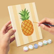 Afbeelding in Gallery-weergave laden, Mini Schilderen op Nummer 15x20cm (6 stuks) - Zonnige Fruitset