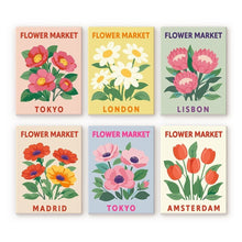 Afbeelding in Gallery-weergave laden, Mini Schilderen op Nummer 15x20cm (6 stuks) - Bloemenmarkt 3