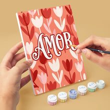 Afbeelding in Gallery-weergave laden, Mini Schilderen op Nummer 15x20cm (6 stuks) - Zoete Hartjes