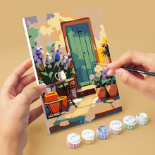 Afbeelding in Gallery-weergave laden, Mini Schilderen op Nummer 15x20cm (6 stuks) - Bloeiende Deuren