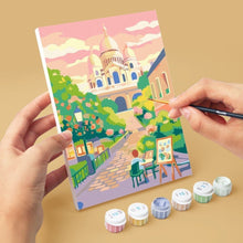 Afbeelding in Gallery-weergave laden, Mini Schilderen op Nummer 15x20cm (6 stuks) - Parijse Dromen