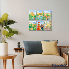 Afbeelding in Gallery-weergave laden, Mini Schilderen op Nummer 15x20cm (6 stuks) - Europese Bezienswaardigheden