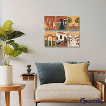 Afbeelding in Gallery-weergave laden, Mini Schilderen op Nummer 15x20cm (6 stuks) - Andalusische Dromen