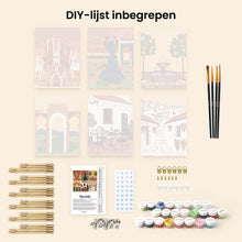 Afbeelding in Gallery-weergave laden, Mini Schilderen op Nummer 15x20cm (6 stuks) - Andalusische Dromen