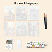 Afbeelding in Gallery-weergave laden, Mini Schilderen op Nummer 15x20cm (6 stuks) - Nederlandse Tradities