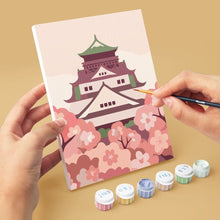 Afbeelding in Gallery-weergave laden, Mini Schilderen op Nummer 15x20cm (6 stuks) - Geest van Japan
