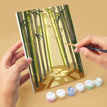 Afbeelding in Gallery-weergave laden, Mini Schilderen op Nummer 15x20cm (6 stuks) - Zen Landschappen