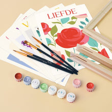 Afbeelding in Gallery-weergave laden, Mini Schilderen op Nummer 15x20cm (6 stuks) - Bloeiende Emoties 5