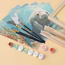 Afbeelding in Gallery-weergave laden, Mini Schilderen op Nummer 15x20cm (6 stuks) - Schatten van de Oceaan